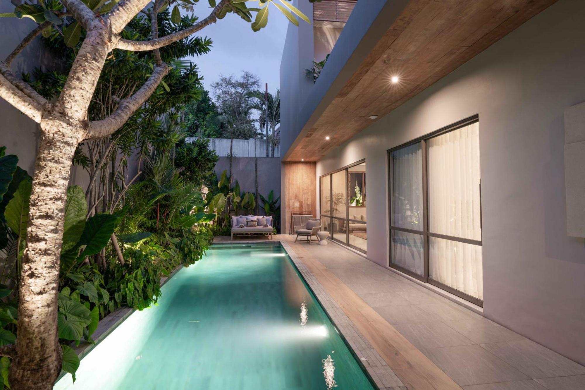 Sin Nombre Bali - Sauna, Ice Bath & Roof Terrace Canggu Rom bilde