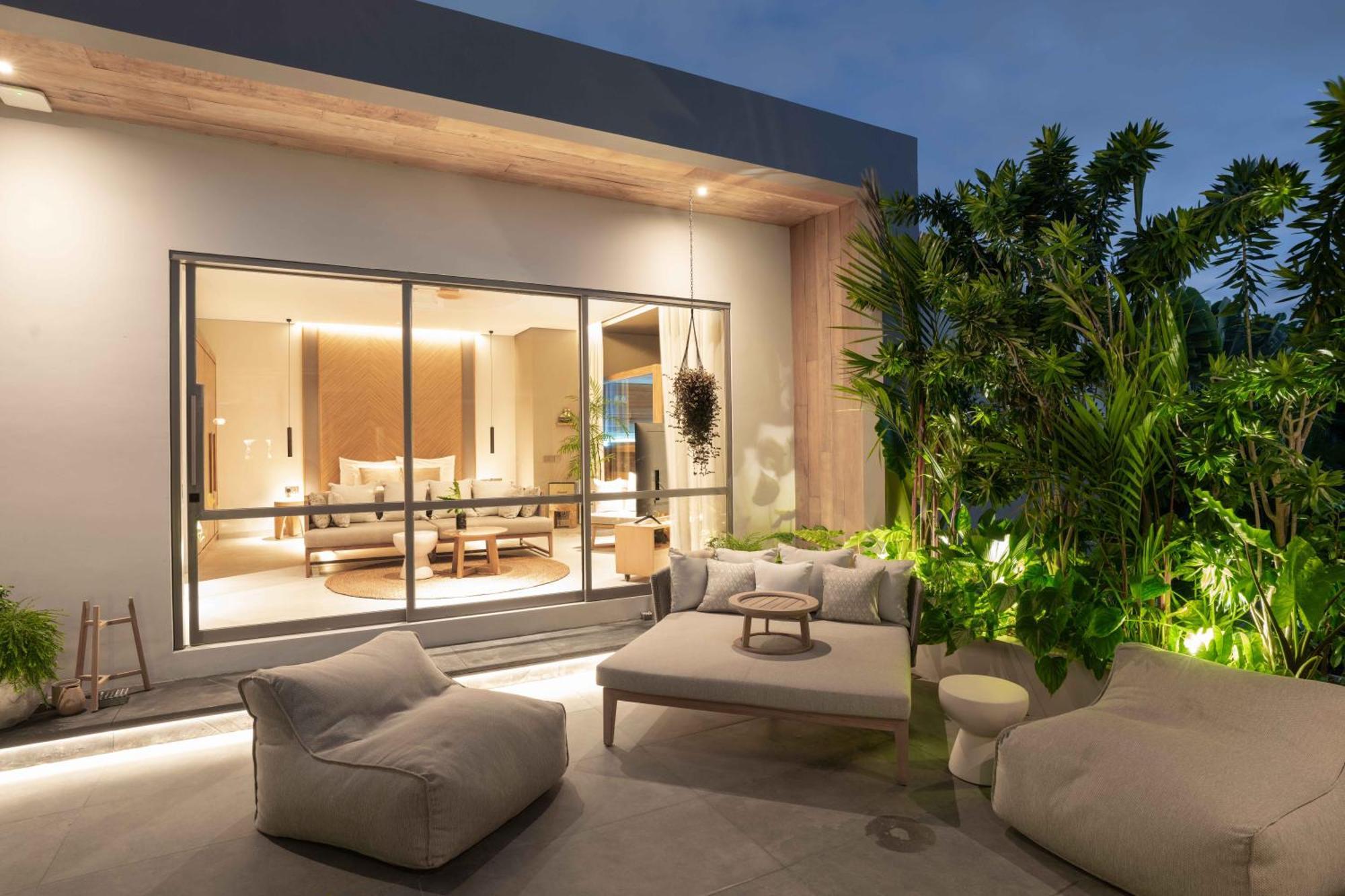 Sin Nombre Bali - Sauna, Ice Bath & Roof Terrace Canggu Rom bilde